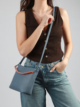Crossbody Bag Dorine Laurent david Blue ld bags 69-vue-porte