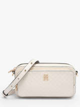 Sac Bandouli�re Th Daily Polyester Tommy hilfiger Blanc th daily AW18414