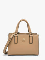 Sac Port� Main Th Daily Polyester Tommy hilfiger Beige th daily AW18379