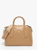 Sac Port� Main Th Essential Polyester Tommy hilfiger Beige th essential AW18532