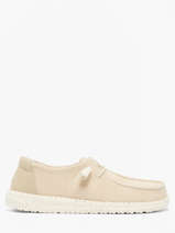 Moccasins Wendy Stretch Sox Hey dude Beige women 41878