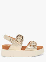 Sandals In Leather Mam'zelle Gold women CSGNQ06