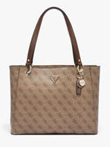 Sac Port� �paule Noelle Polyester Guess Marron noelle BG967225