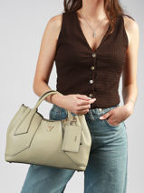 Sac Port� Main Darcy Polyester Guess Vert darcy BG991406-vue-porte