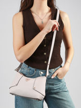 Crossbody Bag Darcy Guess White darcy BG991418-vue-porte