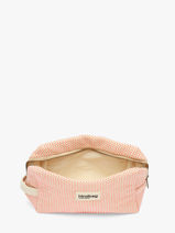 Trousse De Toilette Hindbag Rose tressage TS-vue-porte