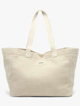Shoulder Bag Tressage Cotton Hindbag Beige tressage TS