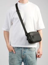 Crossbody Bag Hexagona Black travel light 2920115-vue-porte