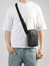 Crossbody Bag Lacoste Black men