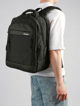 Sac � Dos Business Pc 17" David jones Noir business PC045-vue-porte