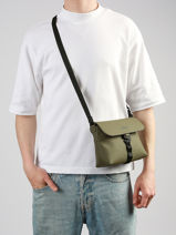 Shoulder Bag City Recycled Polyester Ucon acrobatics Green city YURI-vue-porte