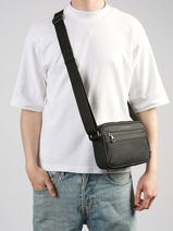 Crossbody Bag Tommy hilfiger Black th repreve AM14152-vue-porte