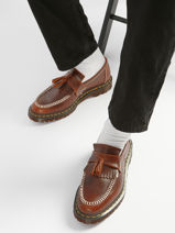 Mocassins Adrian En Cuir Dr martens Marron men 42849200-vue-porte