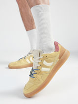 Sneakers En Cuir Coolway Jaune men 8693817-vue-porte