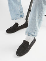 Mocassins En Cuir Tommy hilfiger Bleu men 5789DW5-vue-porte