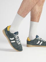 Sneakers In Leather Coolway Blue men 8643807-vue-porte