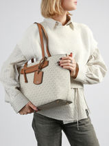 Crossbody Bag Jet Set Michael kors Beige jet set S6GTVT2B-vue-porte