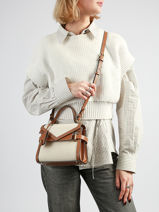 Sac � Main Emily Le tanneur Beige emily TEMI1009-vue-porte
