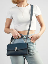 Shoulder Bag Patsie Guess Blue patsie ZG991920-vue-porte