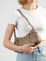 Shoulder Bag Danya Guess Brown danya SG991718-vue-porte