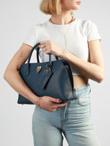 Sac � Main Patsie Guess Bleu patsie ZG991906-vue-porte