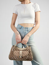 Handbag Jessa Guess Brown jessa JG836206-vue-porte