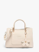 Shoulder Bag Grained Miniprix Beige grained H6931