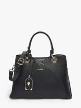 Satchel Saffiano Gallantry Black saffiano M9431