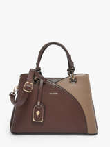 Satchel Saffiano Miniprix Brown saffiano M9431