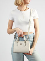Satchel Th Daily Tommy hilfiger White th daily AW18416-vue-porte