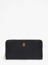 Wallet Tommy hilfiger Black th icon AW18482