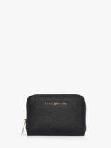 Wallet Tommy hilfiger Black th modern AW18487