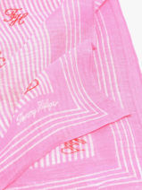 Scarf Tommy hilfiger Pink th swim shop AW18346-vue-porte