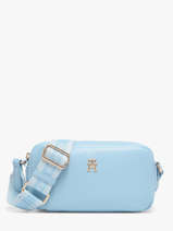 Shoulder Bag Th Essential Polyurethane Tommy hilfiger Blue th essential AW18370