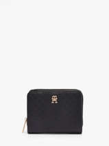 Wallet Tommy hilfiger Black th icon AW18474