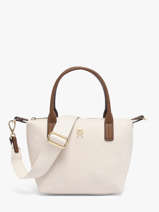 Crossbody Bag Popette Nylon Tommy hilfiger White popette AW17709