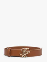 Belt Tommy hilfiger Brown belt AW18568