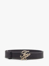 Belt Tommy hilfiger Black belt AW18568