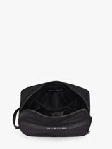 Toiletry Kit Tommy hilfiger Black th repreve AM14153-vue-porte