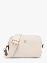 Sac Bandouli�re Popette Nylon Tommy hilfiger Blanc popette AW17704