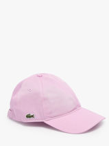 Cap Lacoste Pink accessoires RK044000-vue-porte