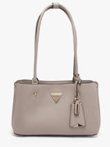 Sac Port� �paule Meridian Polyurethane Guess Gris meridian BG697409