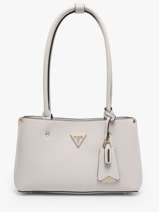 Sac Port� �paule Meridian Polyurethane Guess Blanc meridian BG697409