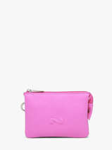 2-compartment  Coin Purse Original N Leather Nathan baume Pink original n 302N