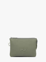 2-compartment  Coin Purse Original N Leather Nathan baume Green original n 302N
