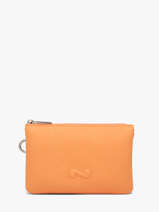 2-compartment Original Leather N Pouch Nathan baume Orange original n 283N