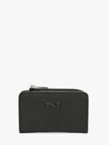 Card Holder Leather Nathan baume Black original n 218N