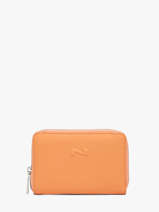 Portefeuille Cuir Nathan baume Orange original n 120N