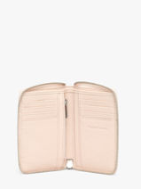 Leather Original N Travel Wallet Nathan baume Pink original n 120N-vue-porte