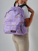 1 Compartment Backpack Eastpak Violet pbg authentic PBGA5BG4-vue-porte